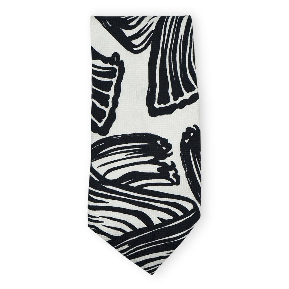Prima Italy Tie  Art Print Made In USA 100% Silk Necktie